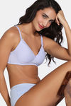 Zivame Beautiful Basics Padded Non Wired 3/4th Coverage T-Shirt Bra ( Pack of 2 ) - Multicolor — thumbnail 6